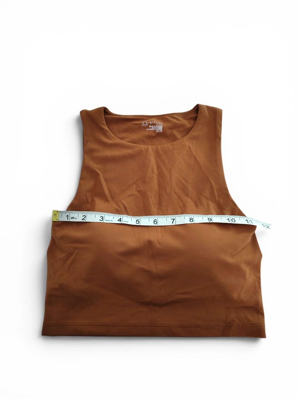 🆕 OFFLINE By Aerie Real Me XTRA High Neck Longline Sports Bra Women's XS - Picture 11 of 15